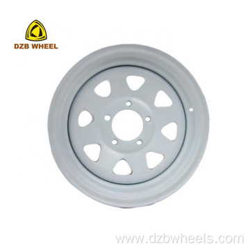 8 Spoke 5x114.3 16x6.5 Steel Trailer Wheel